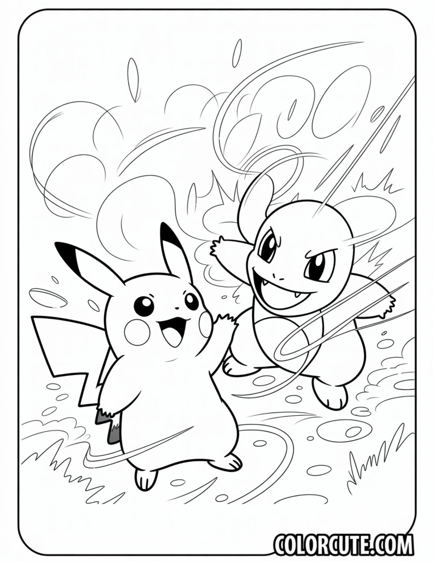 Eevee Evolutions Coloring Pages | Free PDF Printables