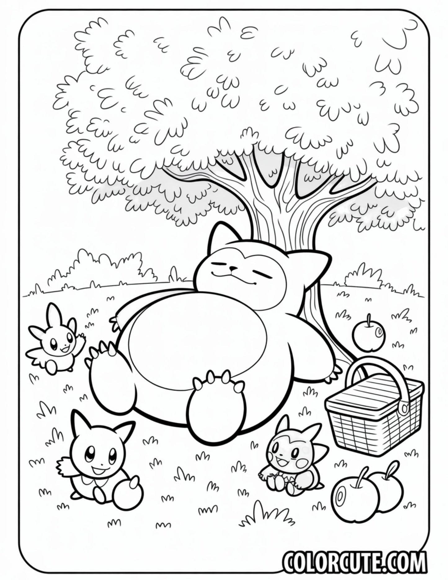 Lapras Coloring Pages | Free PDF Printables