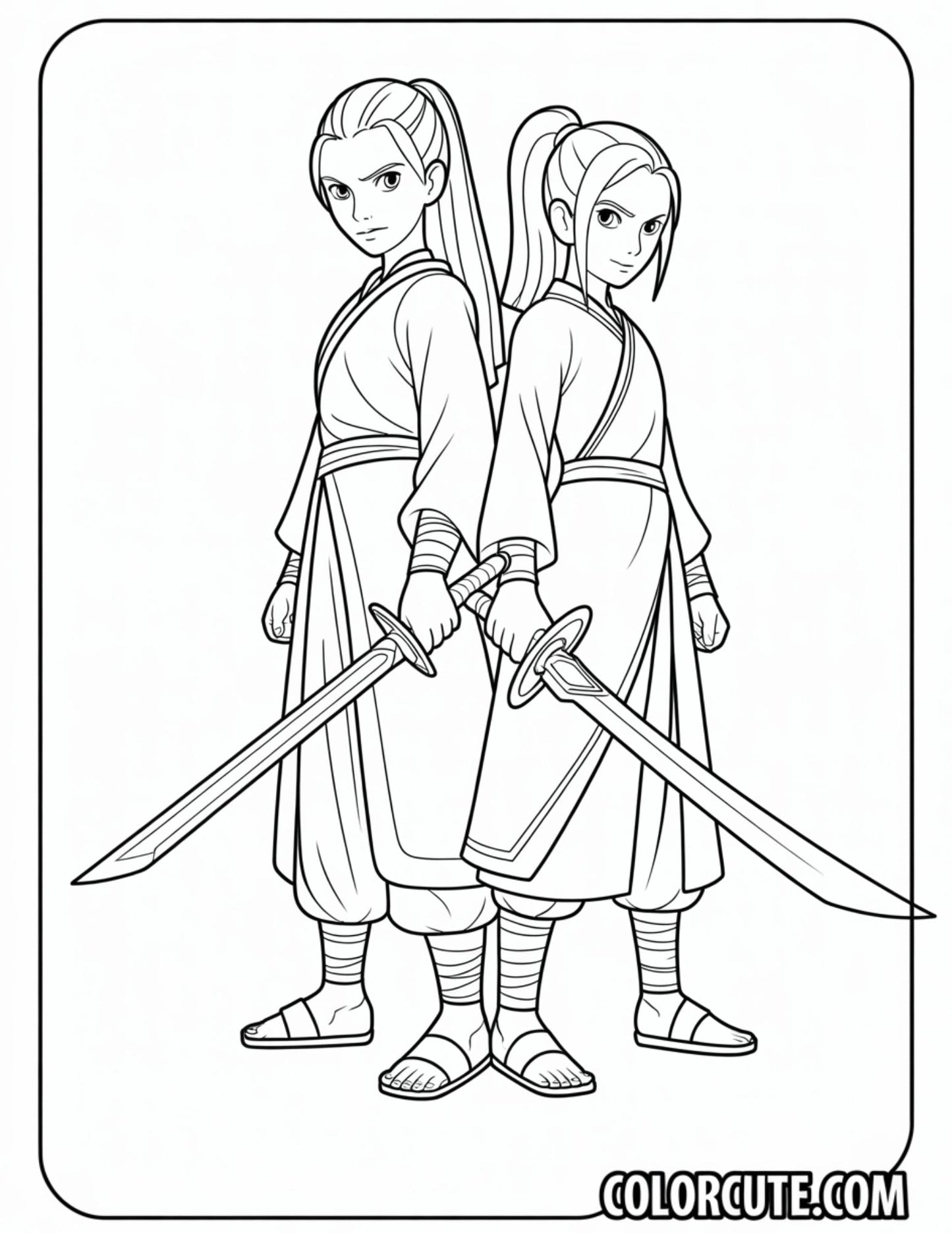 Namaari Raya Coloring Page | Free PDF Printables