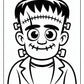 Frankenstein Halloween Coloring Page | Free PDF Printables