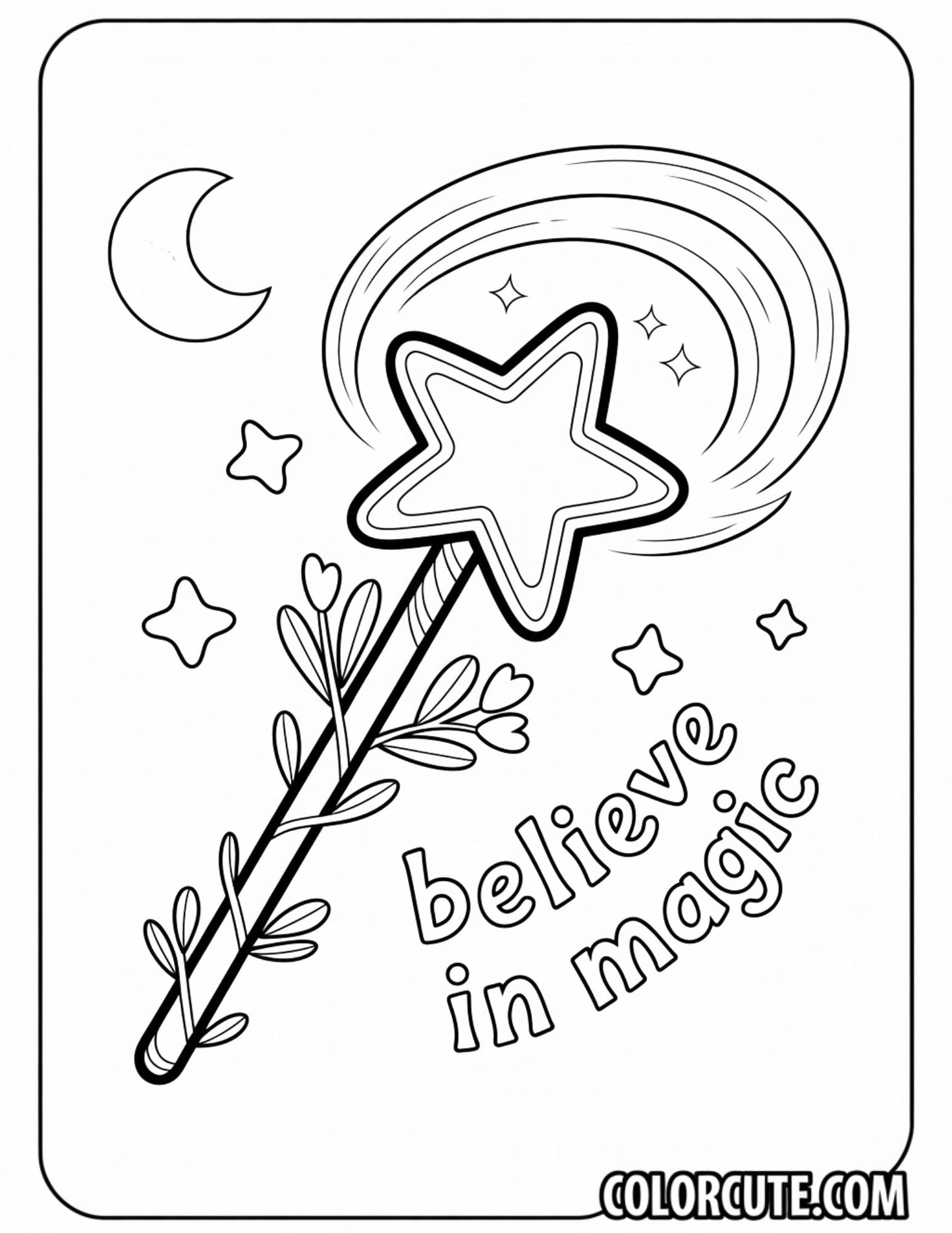 Magic Halloween Coloring Pages | Free PDF Printables
