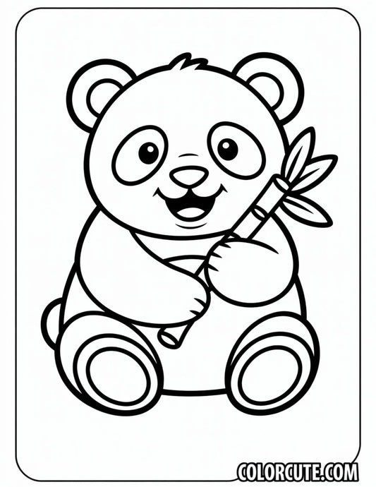 Cartoon Panda Coloring Pages | Free PDF Printables