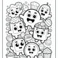 Food Cozy Friends Coloring Pages | Free PDF Printables