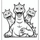 Kaiju Godzilla Coloring Pages | Free PDF Printables