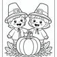 Preschool Thanksgiving Coloring Pages | Free PDF Printables