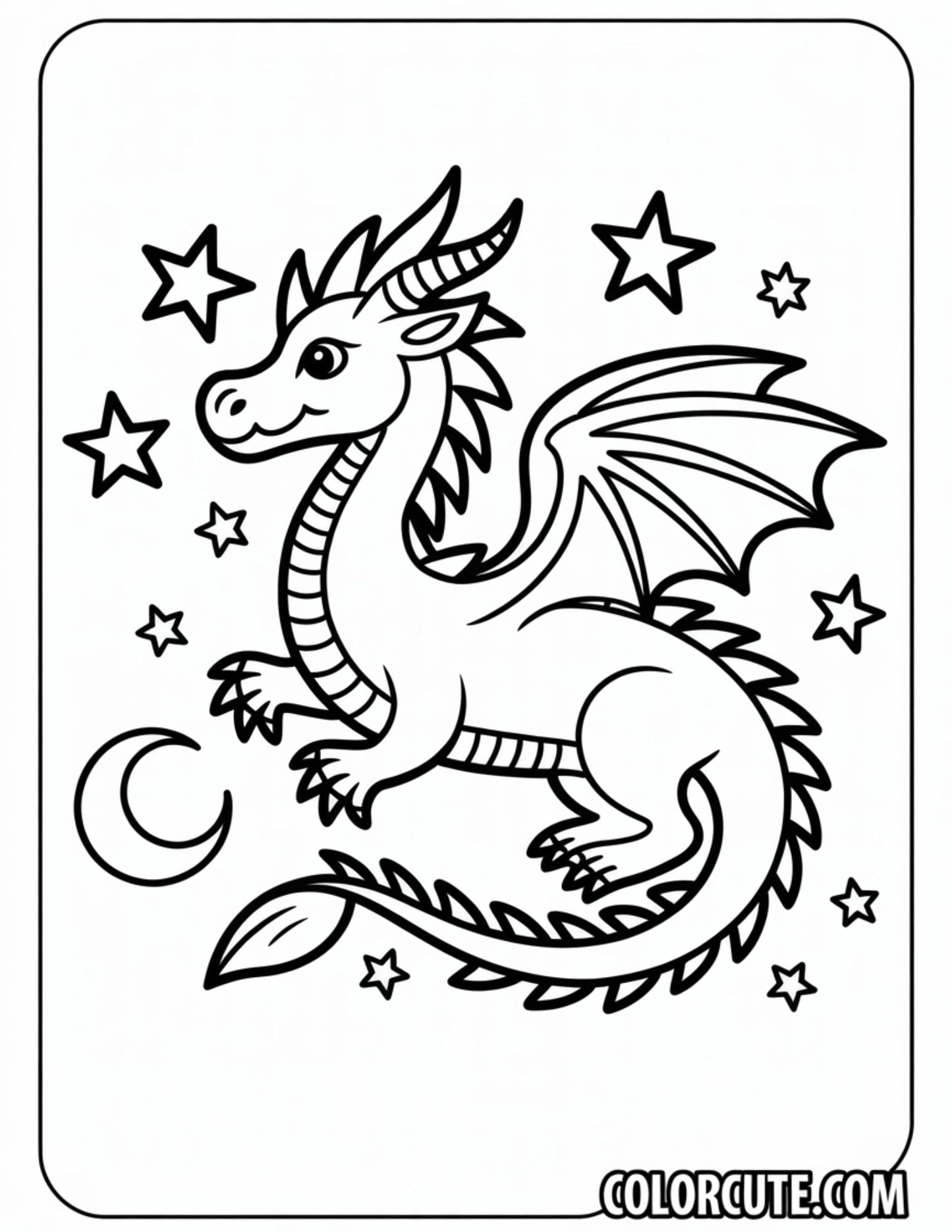 Raya Dragon Coloring Pages | Free PDF Printables