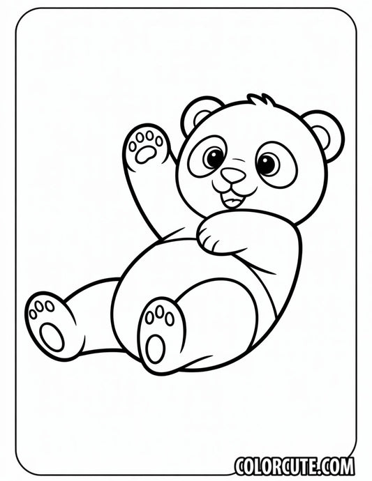 Easy Panda Coloring Pages | Free PDF Printables