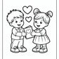 Kindergarten Valentine Coloring Pages | Free PDF Printables