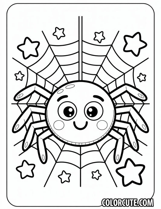 Spooky Spider Coloring Pages | Free PDF Printables