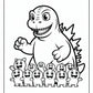 Easy Godzilla Coloring Pages | Free PDF Printables