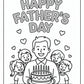 Happy Fathers Day Coloring Pages | Free PDF Printables