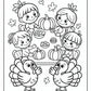 Kindergarten Thanksgiving Coloring Pages | Free PDF Printables