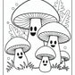 Fall Mushroom Coloring Pages | Free PDF Printables