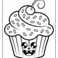 Fun Frosting Cupcake Coloring Pages | Free PDF Printables