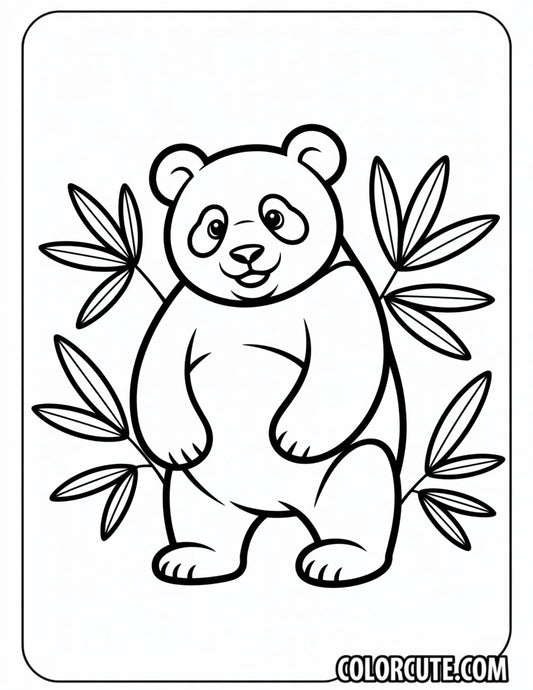 Wild Panda Coloring Pages | Free PDF Printables