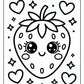 Orange Blossom Strawberry Coloring Pages – Free PDF Printables