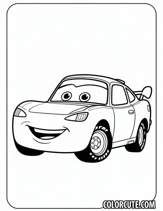 Pixar Car Coloring Pages | Free PDF Printables