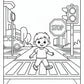 Safety Preschool Coloring Pages | Free PDF Printables