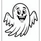 Scary Ghost Coloring Pages | Free PDF Printables