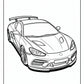 Bugatti Car Coloring Pages | Free PDF Printables