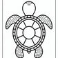 Preschool Turtle Coloring Pages | Free PDF Printables