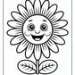 Sunflo Bold and Easy Coloring Pages | Free PDF Printables