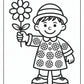 Kindergarten Spring Coloring Pages Free PDF Printables