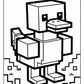 Minecraft Duck Coloring Page | Free PDF Printables