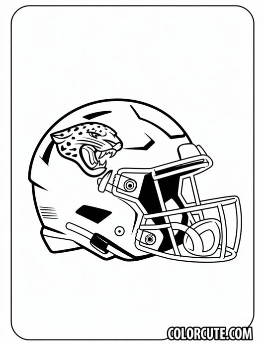 NFL Jaguars Coloring Pages | Free PDF Printables