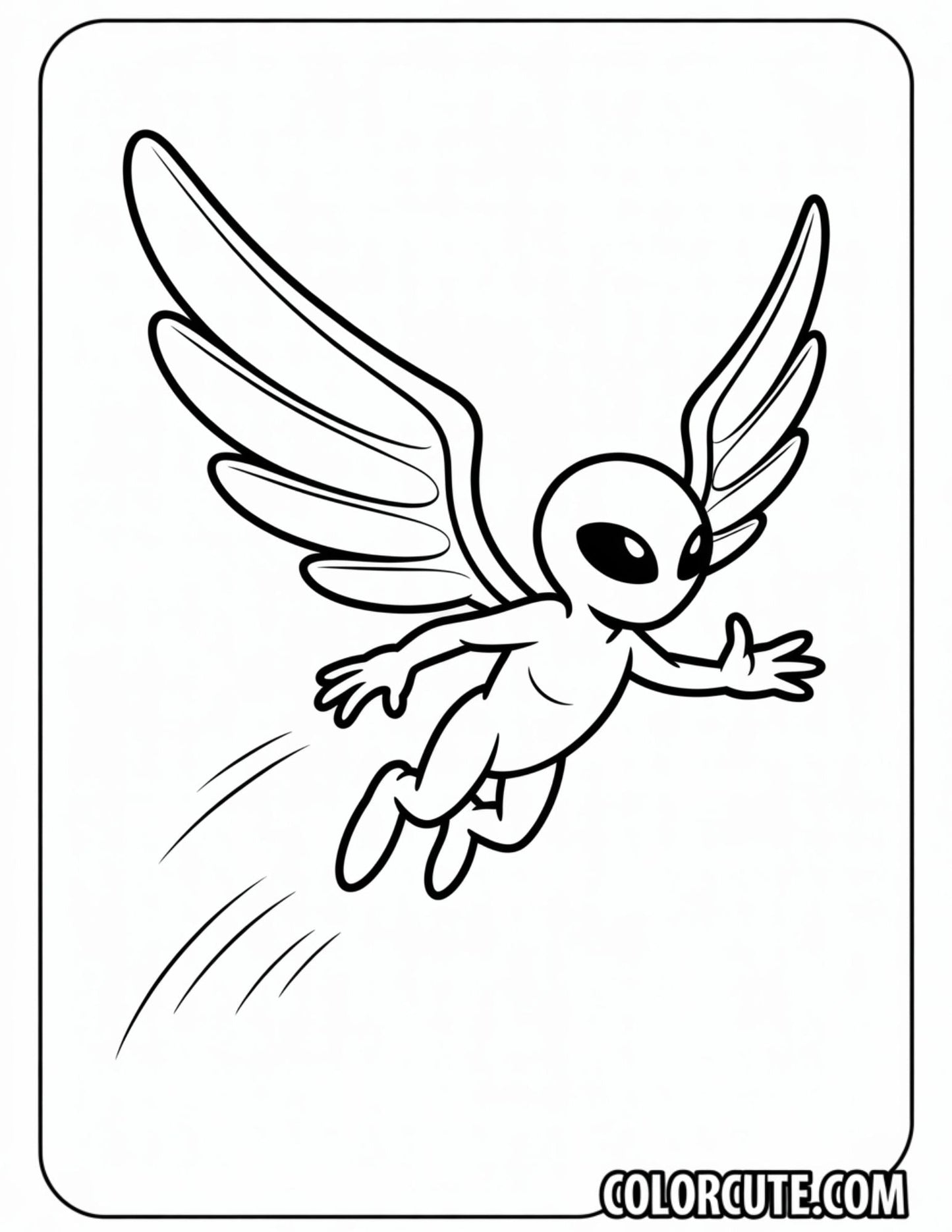 Jetray Alien Coloring Pages Free PDF Printables