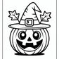 Halloween Bold and Easy Coloring Pages | Free PDF Printables