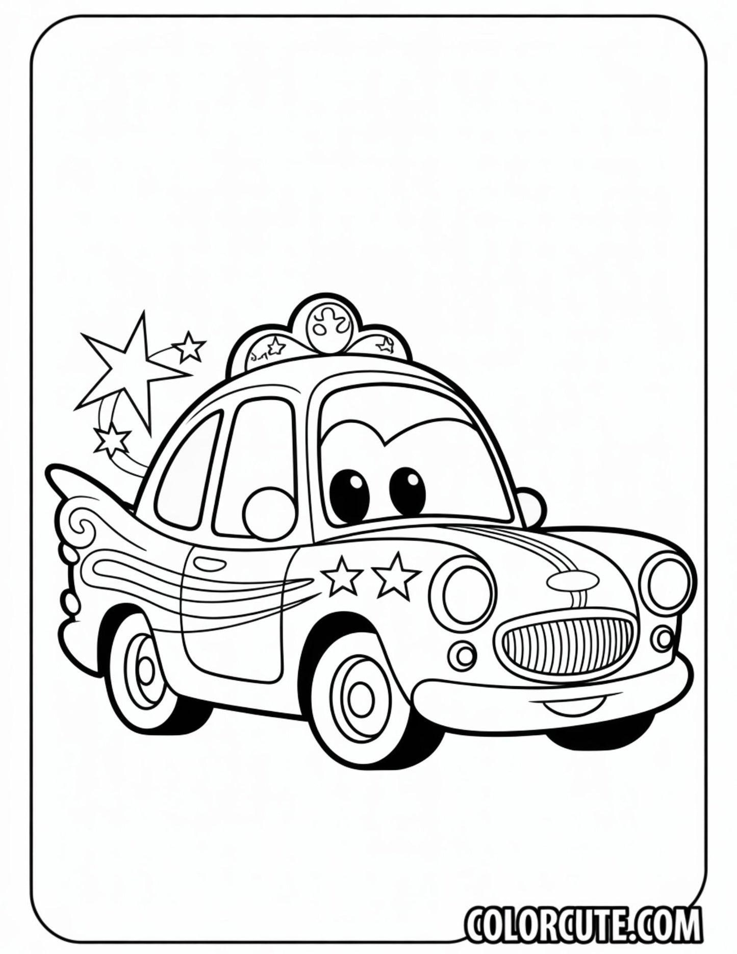 Hot Wheels Car Coloring Pages | Free PDF Printables