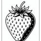 Ripe Strawberry Coloring Pages – Free PDF Printables