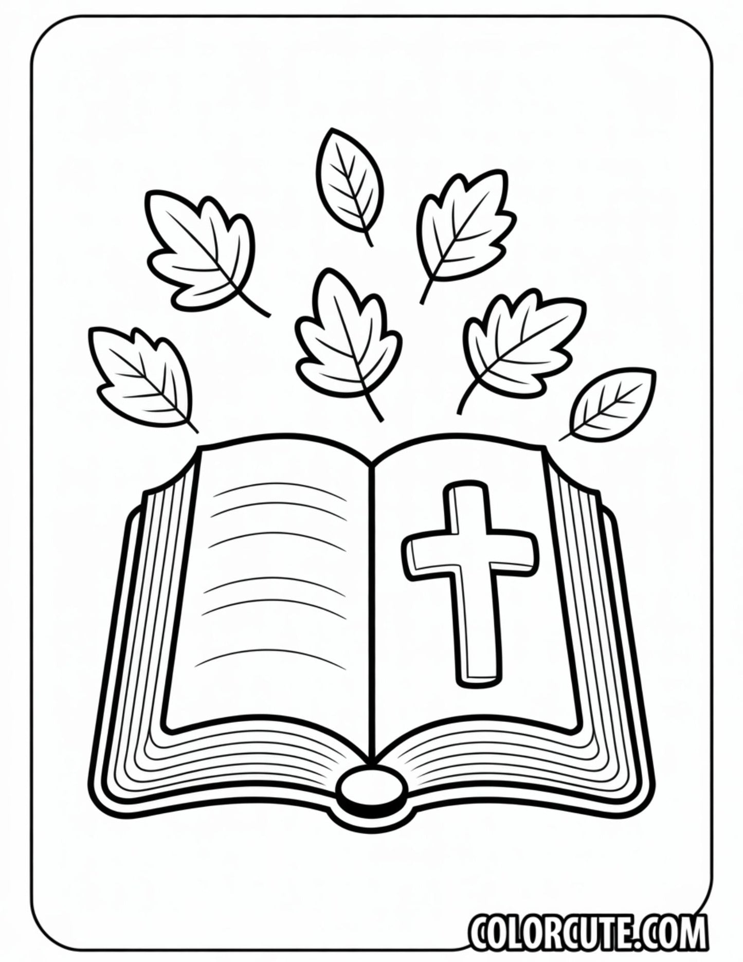 Thanksgiving Bible Coloring Pages | Free PDF Printables