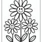 Hello Spring Coloring Pages Free PDF Printables