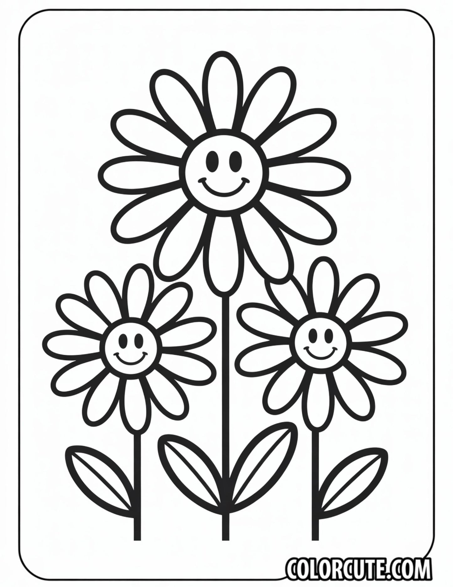 Hello Spring Coloring Pages Free PDF Printables