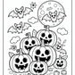 Kawaii Halloween Coloring Pages | Free PDF Printables
