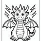 Lightning Dragon Coloring Pages | Free PDF Printables