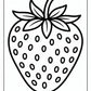 Strawberry Coloring Pages – Free PDF Printables