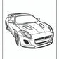 Jaguar Car Coloring Pages | Free PDF Printables