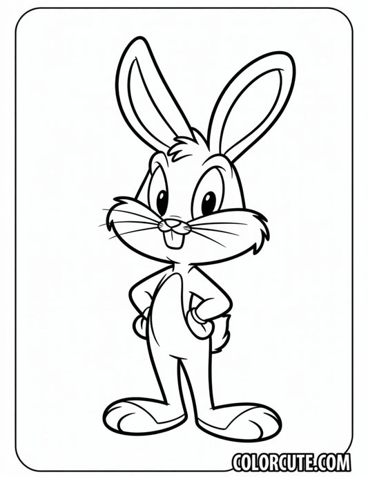 Lola Bunny Coloring Pages | Free PDF Printables