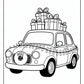 Christmas Car Coloring Pages | Free PDF Printables