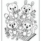 Ladybug Cozy Friends Coloring Pages | Free PDF Printables
