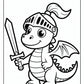 Legendary Dragon Coloring Pages | Free PDF Printables