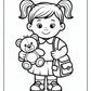 Preschool Back to School Coloring Pages | Free PDF Printables