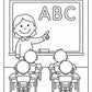 Teacher Preschool Coloring Pages | Free PDF Printables