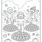 Fall Scene Coloring Pages | Free PDF Printables