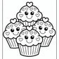 Fun Cake Valentine Coloring Pages | Free PDF Printables