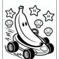 Mario Banana Coloring Pages | Free PDF Printables