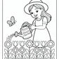 Mothering Sunday Coloring Pages Free PDF Printables